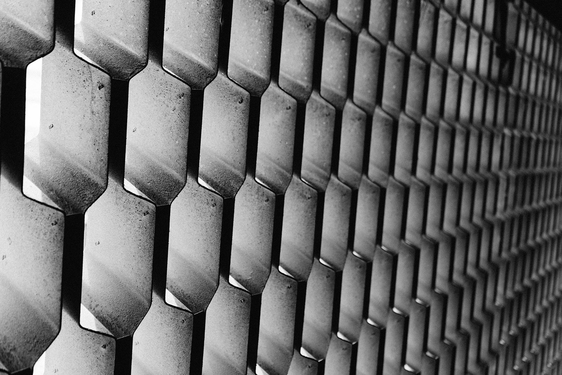 Metal background representing process