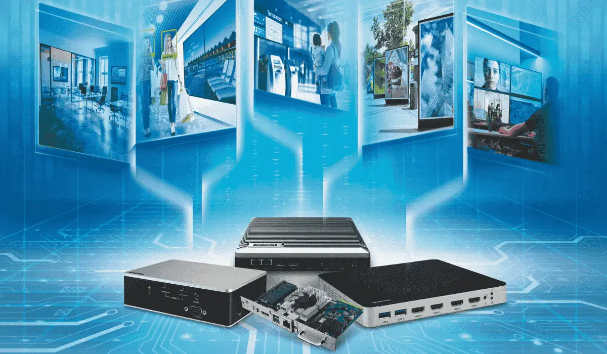 Commercial digital signage systems and displays