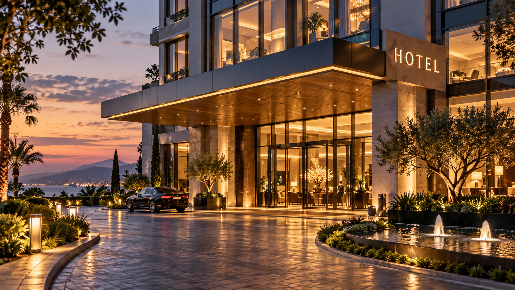 Modern hotel and hospitality technology environment